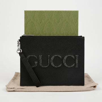 GUCCI Logo Strap Clutch 768374 154069289
