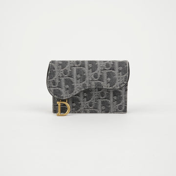 DIOR S5611CDDK Satteltasche Blumen Kartenetui 154223204