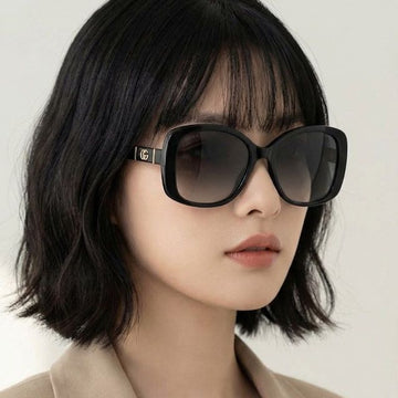 GUCCI サングラス GG0762S 001 ブラック ティーターボリューム フィット ファッション レディース メンズ 154432051