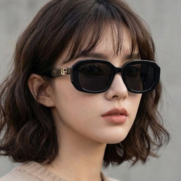 Gucci Sunglasses GG1535S 001 Fashion Unisex Horn Frame 154432050