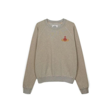 VIVIENNE WESTWOOD Damen Raglan Sweatshirt Sand Overdye 3I010004-J008P-C402 126807098