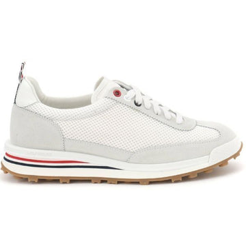 THOM BROWNE 26SS ファイン キッド スエード テック ランナー ベージュ (MFD180A 03050 100) 146699060