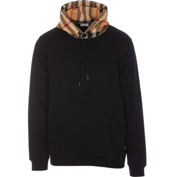 BURBERRY Check Hood Baumwoll-Hoodie (8058117) 135804124