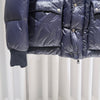 MONCLER (A+/2) / Kurze Daunenjacke Navy 154437609 [P]