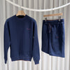 LORO PIANA Navy Baumwoll-Set A+ XS 154438092 [P]