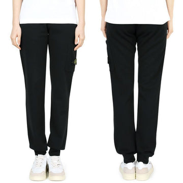 STONE ISLAND ストーン キッズ ワッペン パッチ トレーニング ジョガーパンツ（ブラック） 14A 123178632