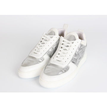 LOUIS VUITTON トレーナーロースニーカーシルバー37 154486955