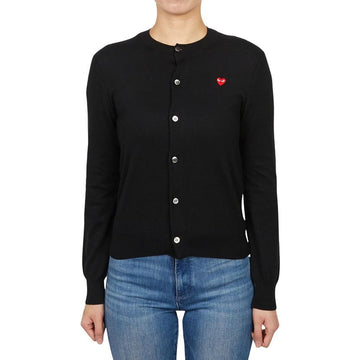 COMME DES GARCONS ミニ レッドワッペン レディース カーディガン AZ N053 051 1 147730812