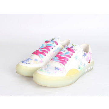 LOUIS VUITTON Monogram Wasserfarbe Oliven Sneakers 6 154488315