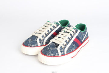 GUCCI テニス 1977 スニーカー デニム 36.5 S 154489831