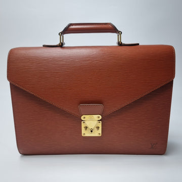 LOUIS VUITTON セービエット書類バッグ キャメルブラウン 602-40 154489865