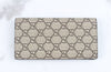 GUCCI Schlangen-Leder Wallet Beige S 154490007 [P]