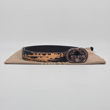GUCCI リジャード プリント ベルト (80) 123200040