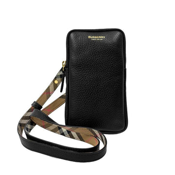Burberry Phone Pouch Crossbody Bag Black 80840401 146361106
