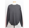 MONCLER モンクレール スリーレーン ワッペン ニット グレー XL(105) 154490889 [P]