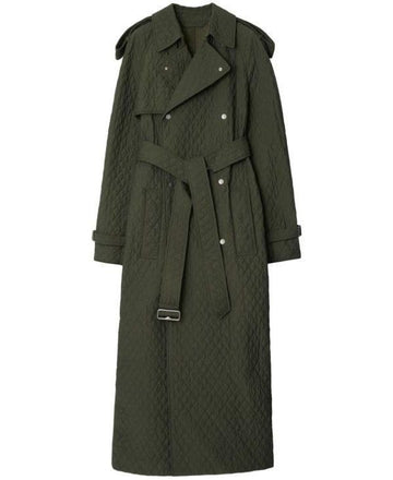 BURBERRY ロングキルティングナイロントレンチコート 8093068 152202922
