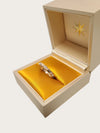 Bulgari Rose Gold Demi Pave Serpenti Viper Band Ring 154491654 [P]