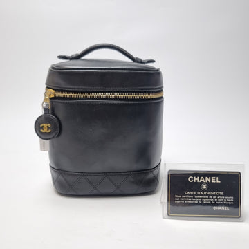 CHANEL ラムスキン コスメティック ヴァニティバッグ 603-26 154491665