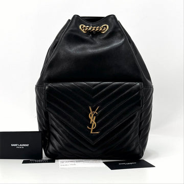 Saint Laurent Monogram Joy Backpack Black 672609 154492135
