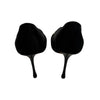 Roger Vivier Crystal Strass Black Satin Pumps Heels 37 154492147 [P]