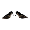 Roger Vivier Crystal Strass Black Satin Pumps Heels 37 154492147 [P]