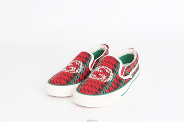 GUCCI Tennis Slip-On Rot 5.5(245) S 154492195