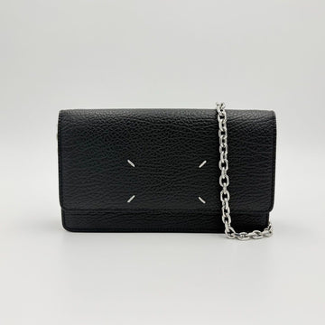Maison Margiela Capskin Black Crossbody Chain Bag S56UI0147 154492215