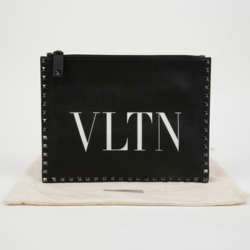 VALENTINO ロゴスタッズクラッチ 154158176