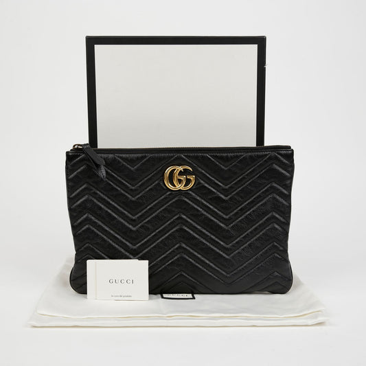 GUCCI GGマーモントクラッチ 525541 154159434 [P]