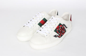 GUCCI Snake-Stickerei Ace Sneaker 5.5(245) 154492442