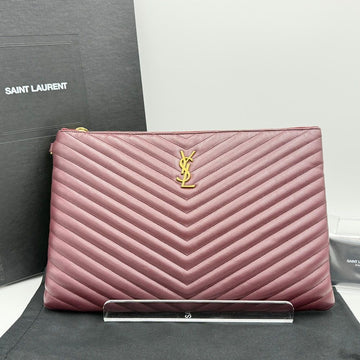 SAINT LAURENT マトラッセ ラージ クラッチバッグ 440222 154492460