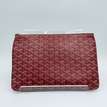 Goyard Sena MM Clutch Red 154492465