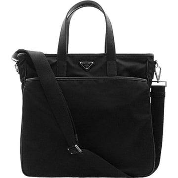 PRADA ナイロン クロス トートバッグ ブラック 145020811