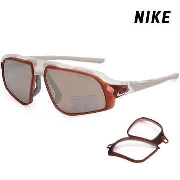 NIKE Sonnenbrille FV2389 100 Flyfree E Sports Goggles Austauschlinsen Fahren Herren Damen 149349690