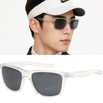 Nike Sunglasses EV1122 913 Essential Endeavor Transparent Horn Frame 147378846