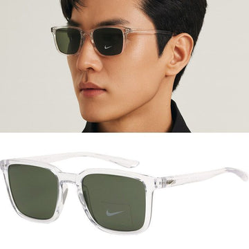 Nike Sunglasses FJ1972 976 Circuit Transparent Horn Green Semi-Mirror Fishing Walking Fashion 147378829