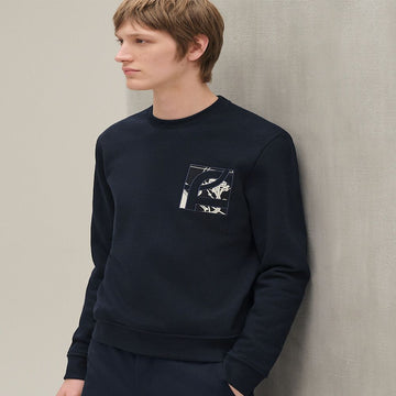 HERMES ラウンドネック メンズ トレーナー 154504584