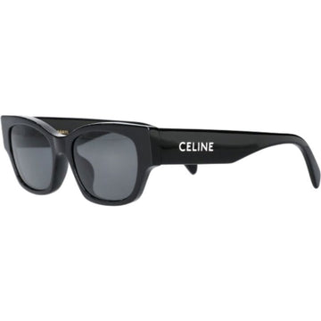 Celine Logo Monochrome 01 Sunglasses Black 154506478