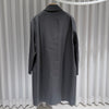 Hermes Gray Cotton Long Coat 50 154507185 [P]