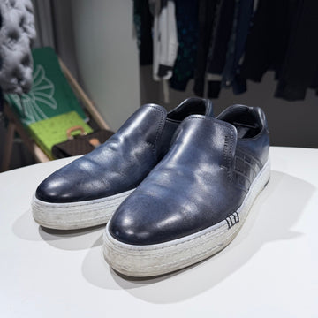 BERLUTI レザー スリップオン スニーカー (7.5) 154507765