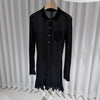 Chrome Hearts Silk Dress with Cross Pattern A+/S 154508128 [P]