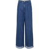 MaxMara Blue Wide Denim Pants LUPINO 002 154519545 [P]