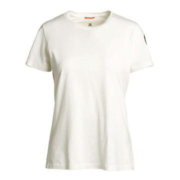 Parajumpers Slim Fit Logo Patch T-Shirt White BT31 505 153893568