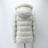 Prada Nylon Triangle Logo Fox Fur Women's Padded Jumper 154521734 [P]