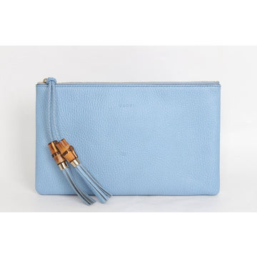 GUCCI 限定版レザー バンブークラッチバッグ 154524764