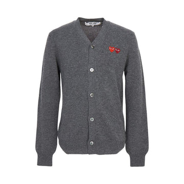 COMME DES GARCONS Doppelwappen Strickjacke N058 051 3 (Unisex) 154524812