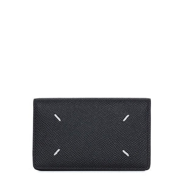 MAISON MARGIELA ブラックステッチフォルダーカードケース 154122081 [P]