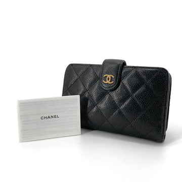CHANEL Caviar Gold-Plated Diary Wallet 154525334
