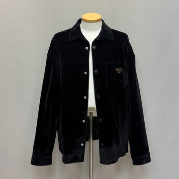 Prada Velvet Overshirt 154525337