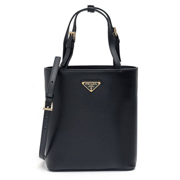 Prada Triangle Logo Tote Bag 67191695